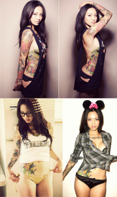 tatgirls:  best of LEVY TRAN (MissLevy) - shots by John Agcaoili 