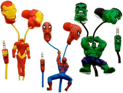 koistenx3:  theallyeezy:  biancasaurxd:  Spiderman! (:  15 dollars at Walmart.com someone buy me this for my bizzirthday.   IRONMAN  dope ear phones!!