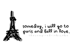 thevampiredrinkscoke:  Someday, I will. And you will have to come with me. :”&gt; 