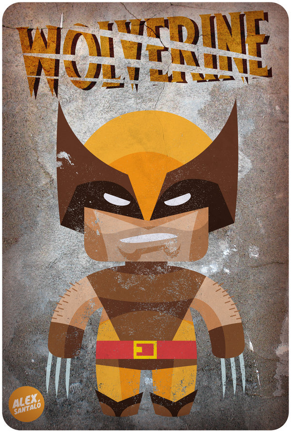 Wolverine does his best to look tough in this illustration by Alex Santalo, bub.
Related Rampages: Heroic Avengers & X-Men Trio | New / Dark Avengers
Wolverine Vector by Alex Santalo (deviantART) (Twitter)
Via: herochan