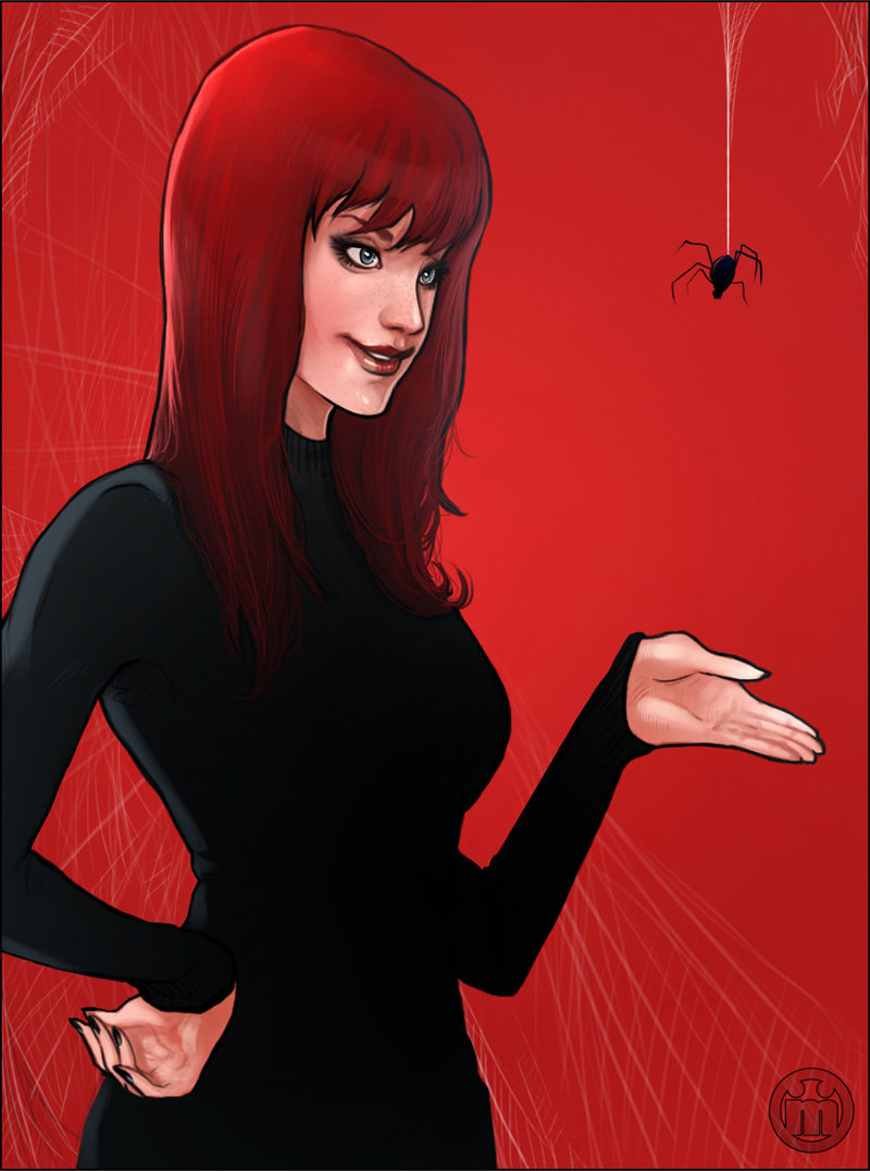 fumettimarvel:
“ absolutely-spiffing:
“ Mary Jane by ~mullerpereira on deviantART
” ”