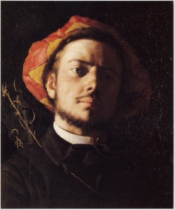 fleurs-du-bien:   Portrait de Paul Verlaine par Frédéric Bazille en 1868  