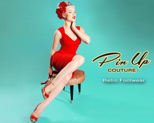 more pictures:Lescarpinsexy & la collection Pin-Up Couture Pleaser