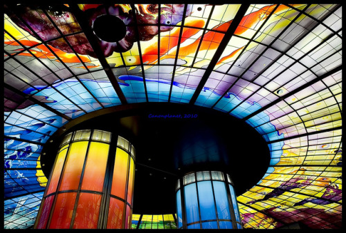 theworldwelivein:  Dome of Light: Formosa Boulevard Station, Kaohsiung City Mass Rapid Transit Syste