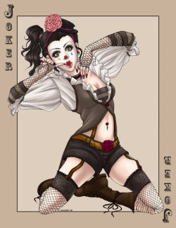 pigtailsandcombatboots:  pierrot  by ~mirime 