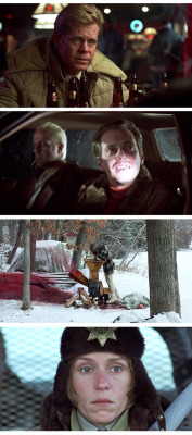 moviesinframes:   Fargo, 1996 (dir. Joel &amp; Ethan Coen)By cinemetrics [More Fargo here]    ^This. Hands down, the BEST Coen Brothers. In my top 3 of all time.