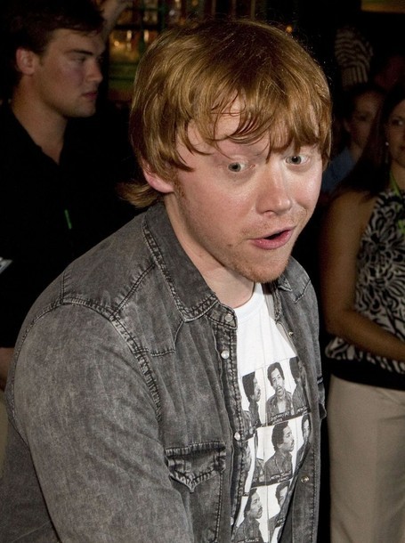 teenage dreams in a teenage circus: Hi, I'm Rupert Grint. 