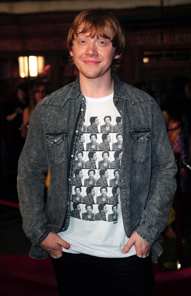 teenage dreams in a teenage circus: Hi, I'm Rupert Grint. 