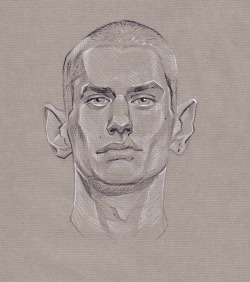 Christophersousa:  “Punch In The Mouth” Pencil This Portrait Is From A Mugshot