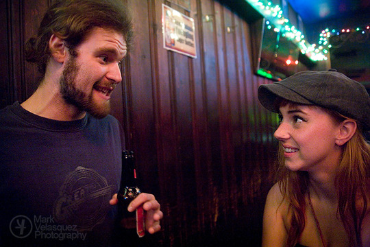 Kacie and a friend at The Dolphin in South Philadelphia last August.  Questions/Comments?