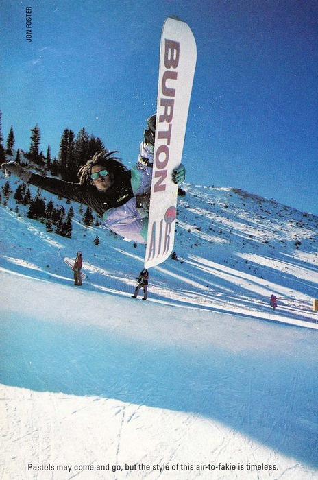snowboard collector — Burton Air (1992)