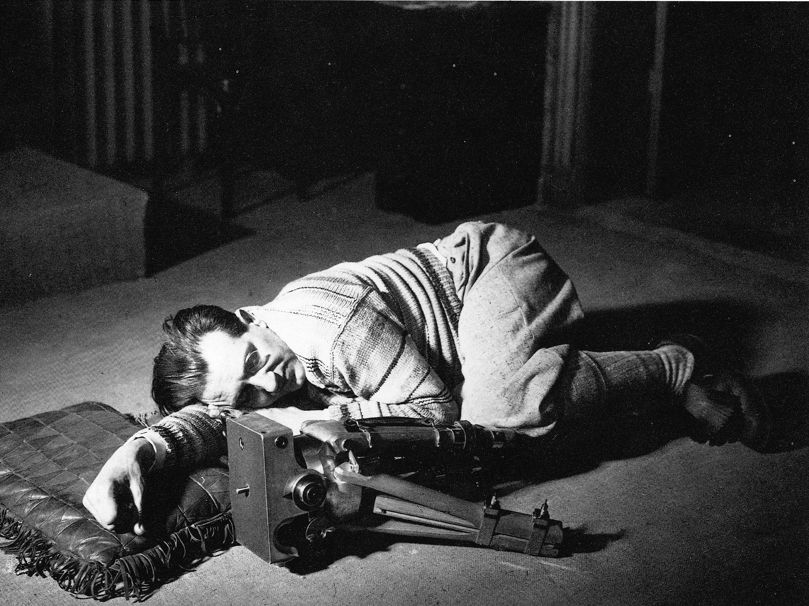 fuckyeahdirectors:
“ “ What a gem! Fritz Lang taking a nap on the set of M (1931)
” ”