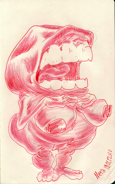 Venus Of Pac-Land Sketch On Flickr.com