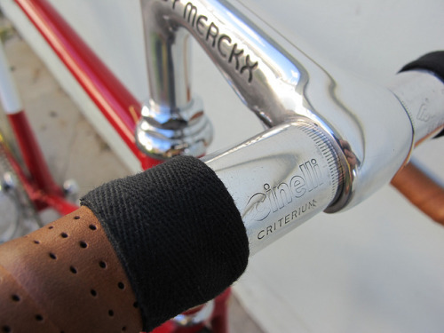 thebellevelo:Anything with Cinelli/Merckx stamped on it must be classy.delightfulcycles:Eric Hendren