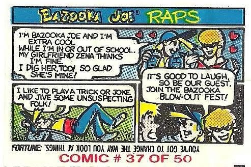 Bazooka Joe Raps Comic #37 of 50 adult photos