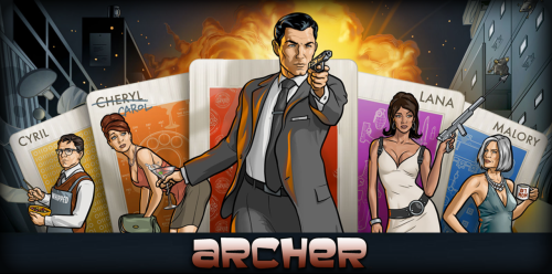 XXX herochan:  Archer on FX - created by Adam photo