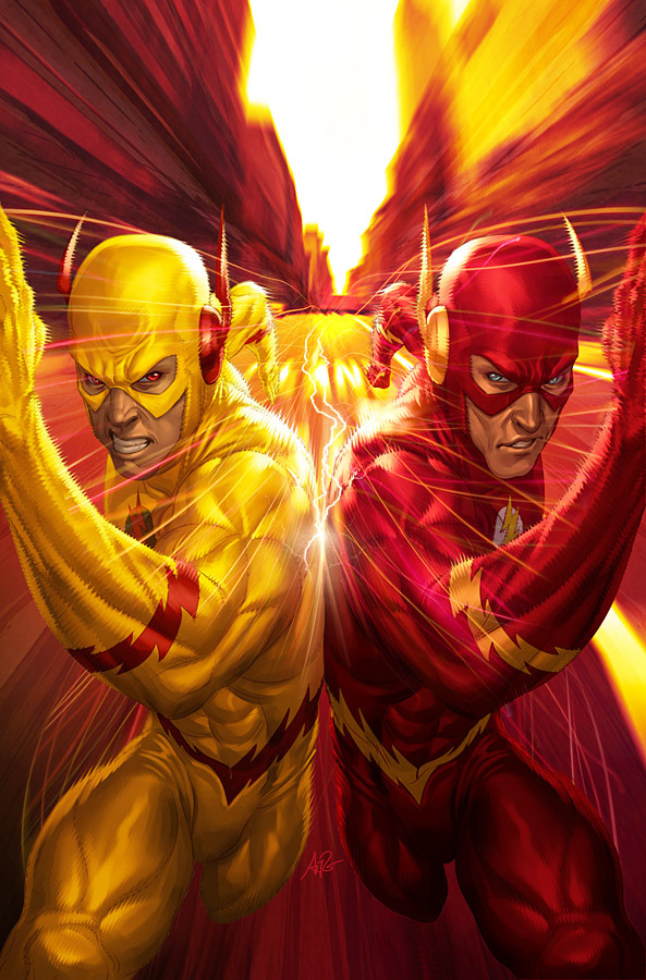 herochan:  Flash #8 - Reverse-Flash Rebirth Cover Art “Reverse  Flash Rebirth!”