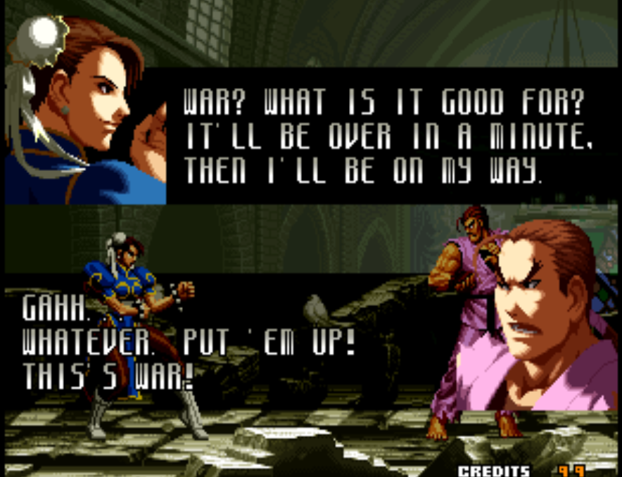 Bison2Winquote — - Iori Yagami, SNK vs Capcom: SvC Chaos