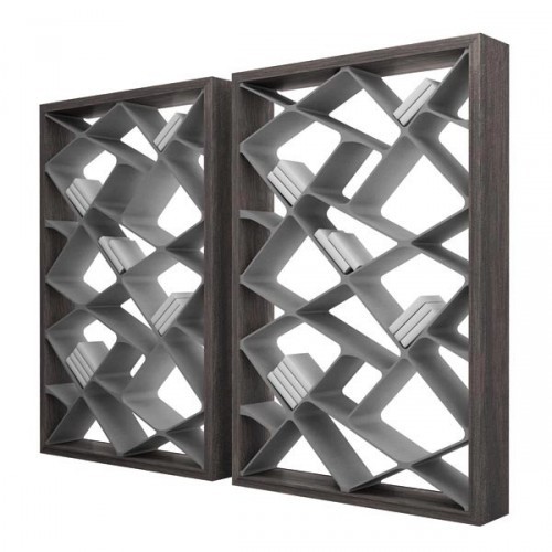 Shanghai Bookcase by Giuseppe Bavuso for Alivar
Shanghai is a unique and eye catching bookcase / room divider made of thermo-treated oak and Ductal® Cement inner shelves. It is designed by Architect Giuseppe Bavuso for Italian brand Alivar.
(Via...