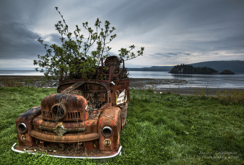 Going Green - Skidegate Fire Department | Skidegate, Queen Charlotte Islands, British Columbia, Cana