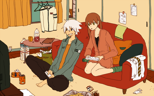 soul-dwelling-not:  shiguresoen:  Soul wins. “…best of five.”  By Ame 