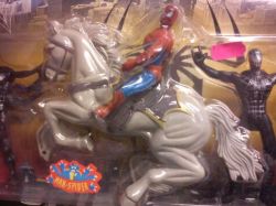 Zas! Baidefeis presenta…Man-Spider montao a caballo