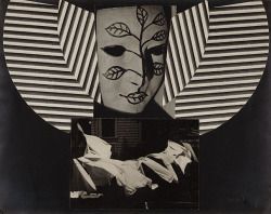 billyjane:  One more Man Ray [Halloween edition;] Optical Exercise I ,1942 [same mask used here] from Getty Museum 