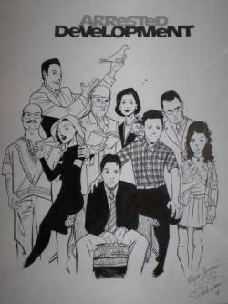 heroics:  The cast of Arrested Development