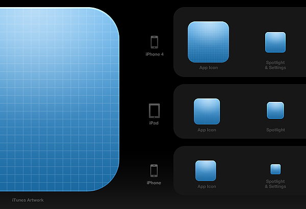  After more than 10k downloads of my old app icon template and countless of requests