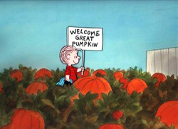 retrogasm:  You might want to take the week off and get yourself a good seat in the pumpkin patch and wait patiently for the arrival of The Great Pumpkin… 