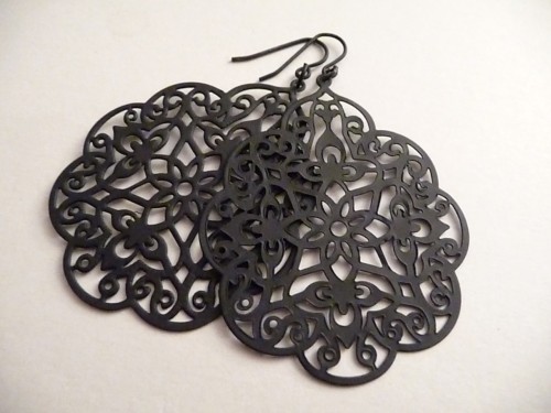 The Sophie Earrings from Elegance For You(I have these in gold and adore them!)