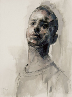 Ryan Hewett, Self Portrait Fragments, Oil on canvas, 700 x 900 mm, 2010 