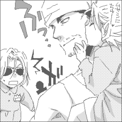 ADORABLE baby!Hiruma with Musashi and baby!Agon.