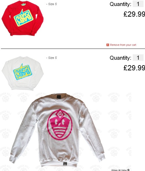 Just got home and literally spent $92.96 for these 3 crewnecks and let me say it was an extremely wi