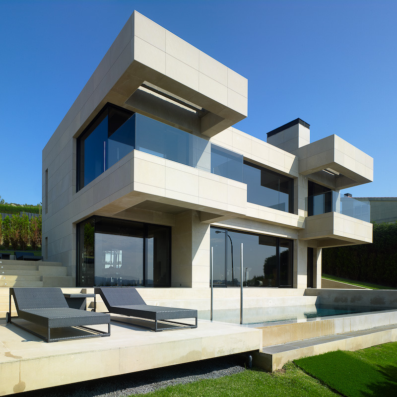 homedesigning:  Housing in Mera-La Coruna / A-cero | ArchDaily 
