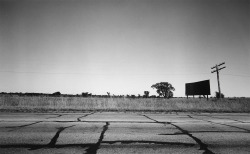 Black Sign photo by Lawrence McFarland, 1976