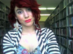 Library & Red Hair.