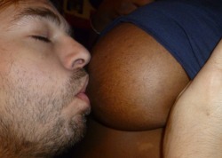 Mistersimon:  This Is Me Sucking On My Wife’s Delicious Nipple. We Are Both Over