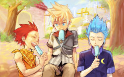 I&rsquo;m the sort of person who can bite into ice cream, but I would not hold ice cream the way Ven is holding his.