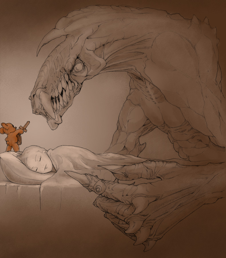 bubbleant:  seven-swans:  See. This is why I keep a teddy bear in bed with me every