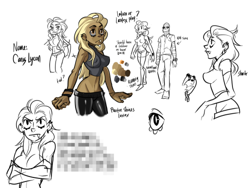 New character concept, gotta work on other things before I do another chapter though.