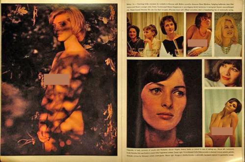 Porn photo Playboy 1964 - Soviet beauties
