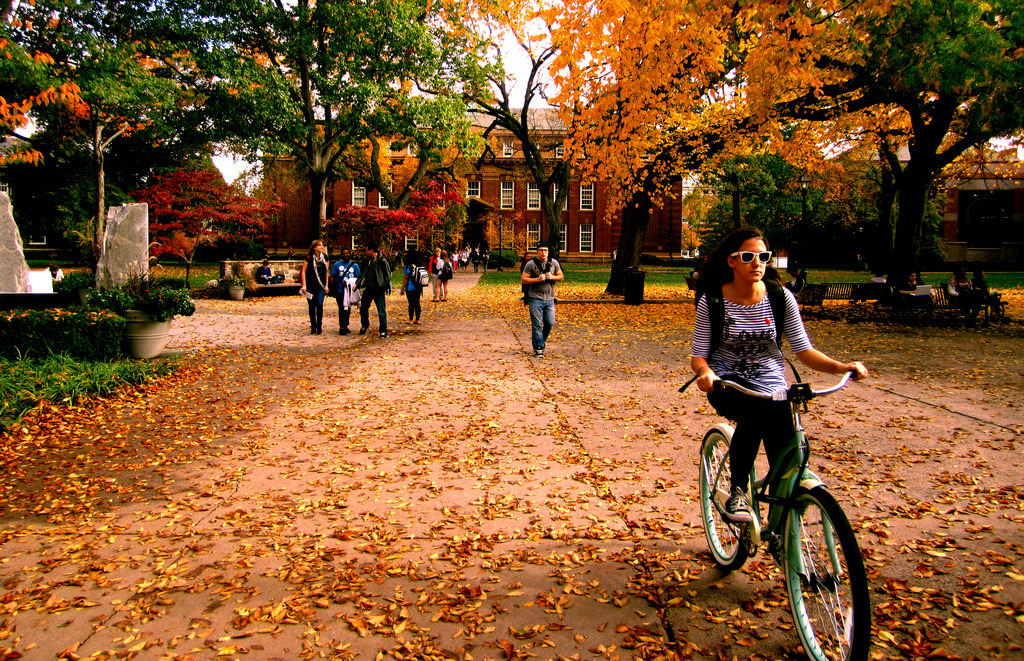 fuckyeahnj:  New Brunswick: Voorhees Mall, Rutgers University (via)  Hi, home &lt;3