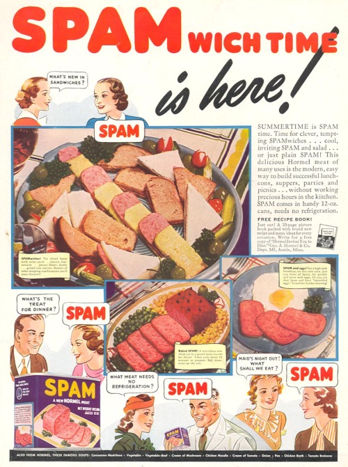 ~ Woman&rsquo;s Day, May 1939 via Vintage Ads(click to enlarge)