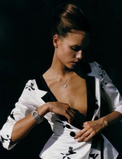 Natasha Poly by Nick Haymes for i-D March