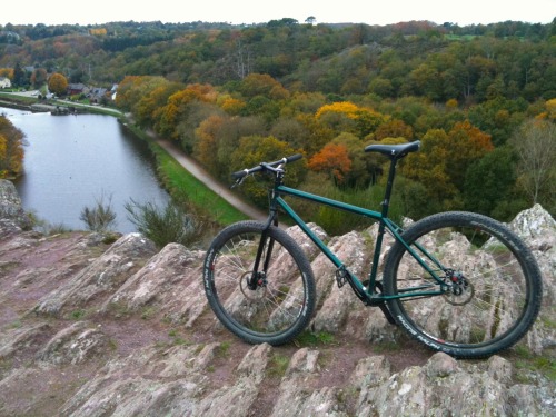 An unplanned ride at the Moulin du Boël. The Ker Lann campus where I work was evacuated till three P