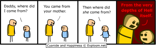 You make me laugh but it's not funny