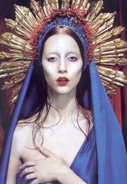 Alana Zimmer by Miles Aldridge for Numero