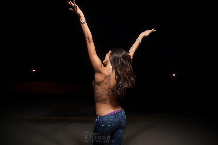 Tonight&rsquo;s Shoot With Nicole, Part 1: Getting topless on top of the mall