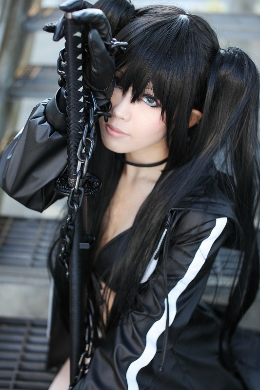 cosplaygirl:  SECOND IMPACT : 遠征でBLACK★ROCK SHOOTER   Niech żyje cosplay.
